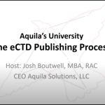 Aquila University - eCTD Publishing Process